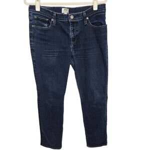 JCrew Matchstick Jeans JCrew Jeans Womens 30 Blue Dark Wash Jeans Women Denim